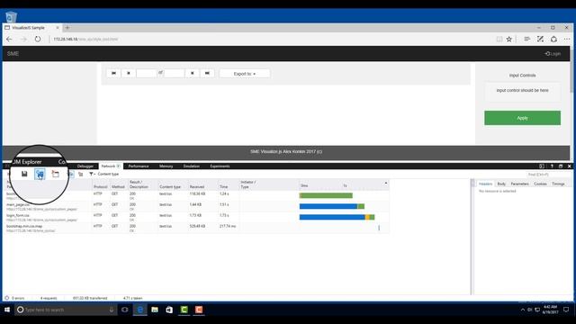 Tibco Jaspersoft: Generating a HAR file in IE Edge for troubleshooting смотреть онлайн