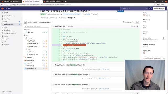 OS17: Unit Testing C Code with Gtest, LCOV, Genhtml смотреть онлайн