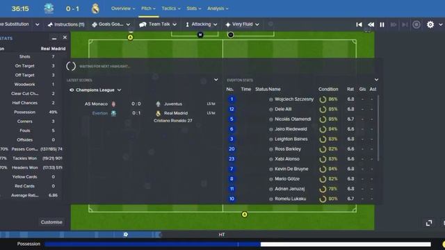 Football Manager 2016 - The Everton Project - Episode 24: Real Madrid Tie! смотреть онлайн