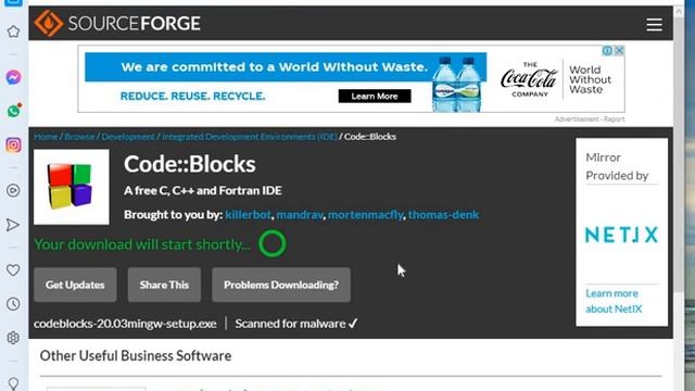 How to install code Blocks and fix Compiler Problems دابەزاندنی بەرنامەی کۆد بلۆکس( C++) смотреть онлайн