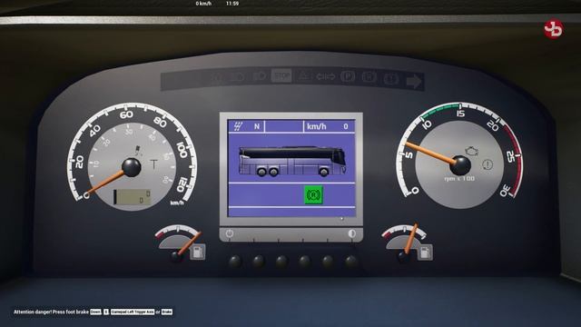 Tourist Bus Simulator - VDL Futura FHD2-148 - The longest bus in town смотреть онлайн