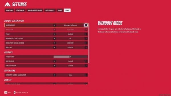 How to Change Display Mode in The Finals - Full Screen/Borderless/Windowed