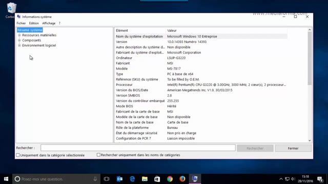 Informations système - Astuces Windows 10 – Tome 2 смотреть онлайн