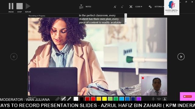 Webinar Siri 7 - Microsoft Powerpoint : The Effective ways to record presentation slides смотреть онлайн