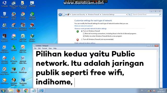 Cara Mematikan dan Menghidupkan Windows Firewall смотреть онлайн