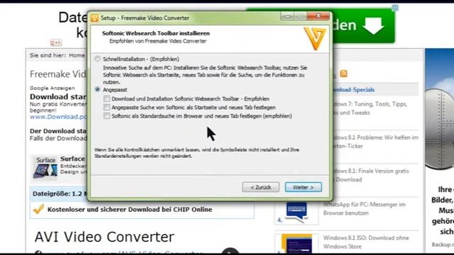 Tutorial: Freemake Video-Converter Install. смотреть онлайн