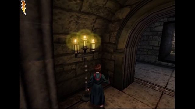 Миссис Норис получила по заслугам | Harry Potter and the Chamber of Secrets #3 смотреть онлайн