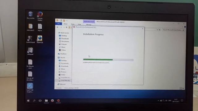 Tutorial Panduan Cara Install Microsoft Visio Professional 2013 Windows 10 32 64bit смотреть онлайн