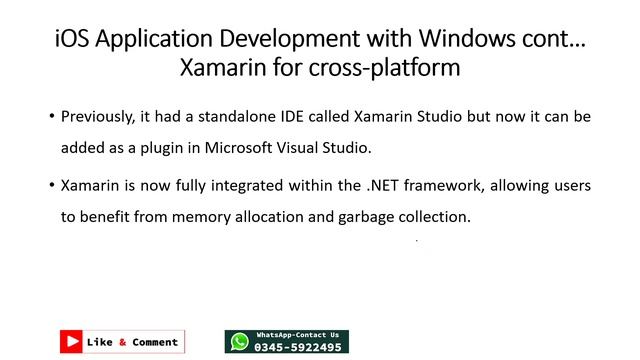 Mobile Application Development (8)| iOS Development with Windows| by Arfan Shahzad смотреть онлайн