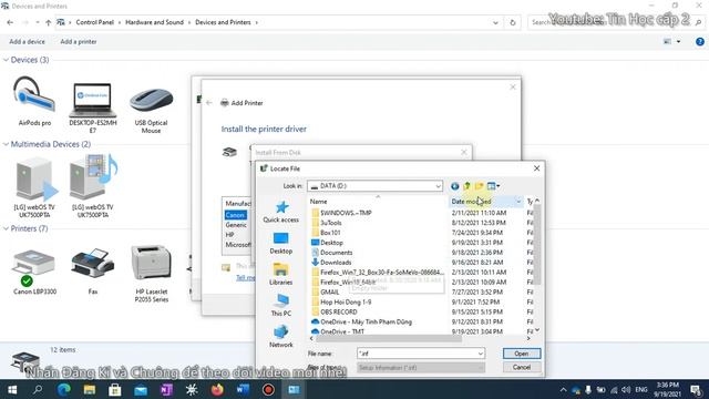 Hướng Dẫn Cài Đặt Driver Máy In HP P2005D Chi Tiết Nhất смотреть онлайн