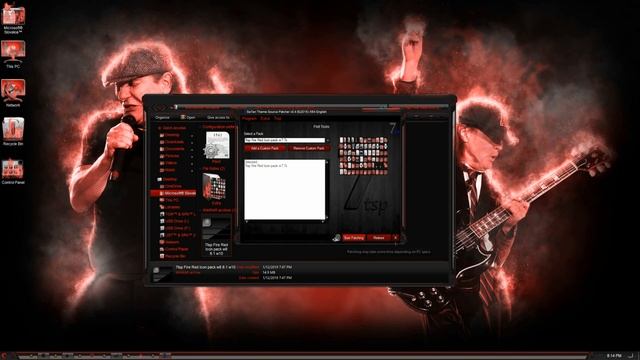 7tsp and iPack Fire Red Icon Pack for Windows® 7 w8 8.1 w10 смотреть онлайн