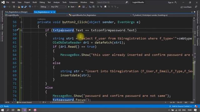 How to Create Modern Registration UI Window Form in C# Visual Studio Step by Step in Hindi Part 2 смотреть онлайн