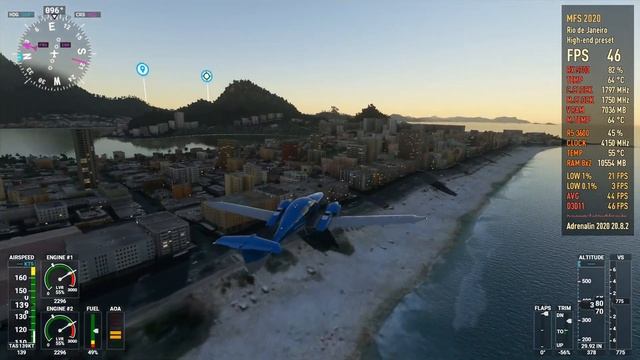 Microsoft Flight Simulator 2020 - RX 5700 | Ryzen 5 3600 | Detailed Benchmark смотреть онлайн