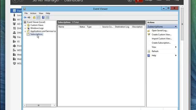 Configure Central Event Logs смотреть онлайн