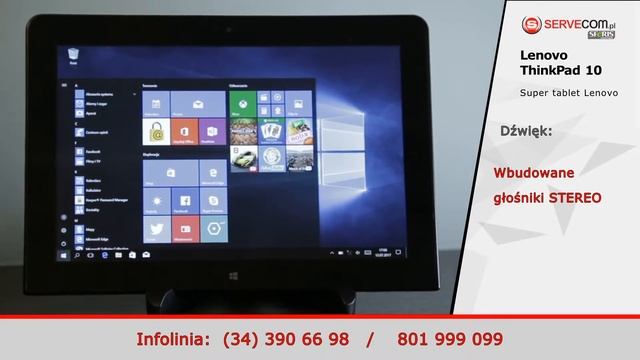 Lenovo ThinkPad 10 - Prezentacja biznesowego tabletu смотреть онлайн