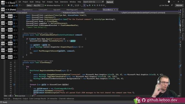 C#/MAUI - Slackord Code Review смотреть онлайн