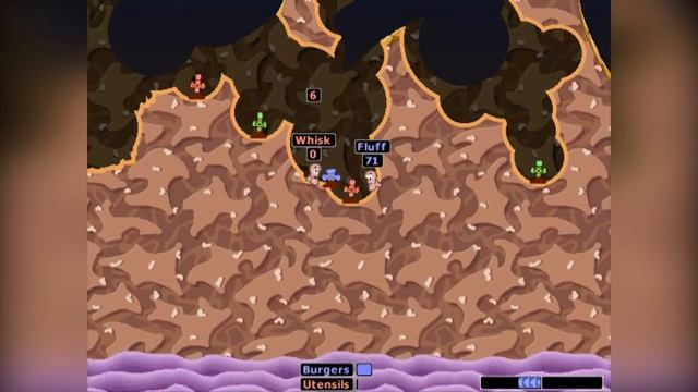Gameplay - Worms 2 смотреть онлайн