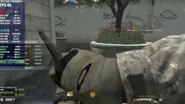 Call of Duty: Modern Warfare 3 - HD 5450 + i7 3770 | 1080p смотреть онлайн