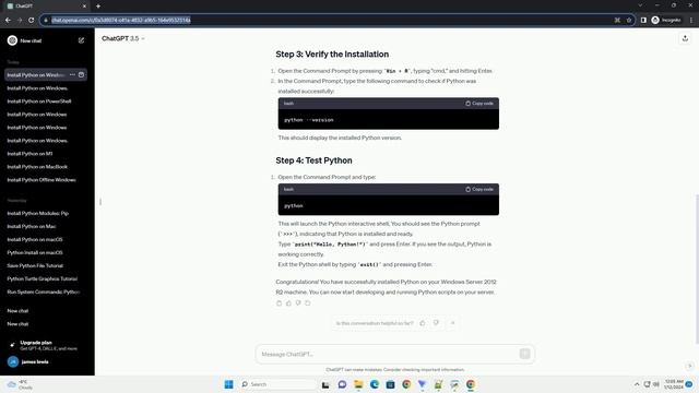 install python on windows server 2012 r2 смотреть онлайн