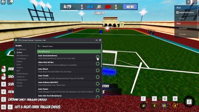 [NEW] TPS Street Soccer Script | Auto Goal | Auto Save | Goal Aimbot | AND MORE | PASTEBIN смотреть онлайн
