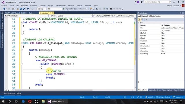 [VS2015 - C++] WinApi 10 - Abrir Multiples DialogBox смотреть онлайн