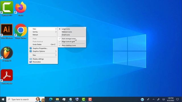 How to Place Desktop icons shortcut anywhere on desktop screen windows laptop and pc смотреть онлайн