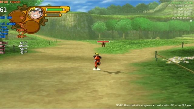 Naruto Shippuden - Ultimate Ninja 5 | Celeron N4000 + UHD 600 | 4GB RAM | PCSX2 Nightly смотреть онлайн