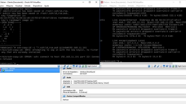 Envio de arquivos via SSH com SCP, de um cliente para um servidor (Linux). смотреть онлайн