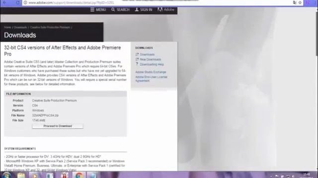 تحميل برنامج Download Adobe Premiere Pro for win 32bit смотреть онлайн