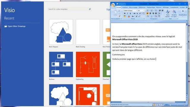 Microsoft Office Visio Part 1 Crée Réseau introduction By Kinsoft Lab смотреть онлайн