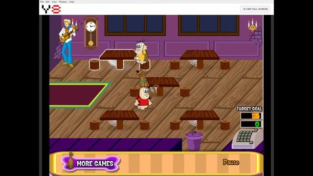 Scooby Doo Dinner Game - Y8 Browser on Windows 10 смотреть онлайн