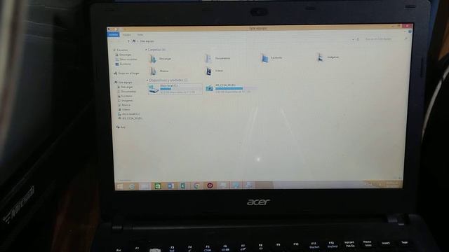 LAPTOP ACER ES1 411 C45Q CON DETALLES A PRUEBA WINDOWS 8.1 смотреть онлайн