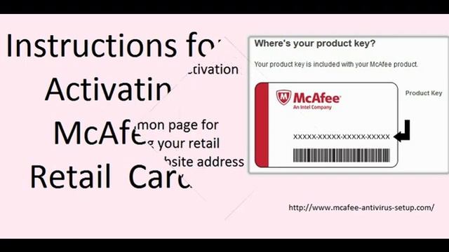 How to Activate (Redeem) McAfee® Retail Card смотреть онлайн