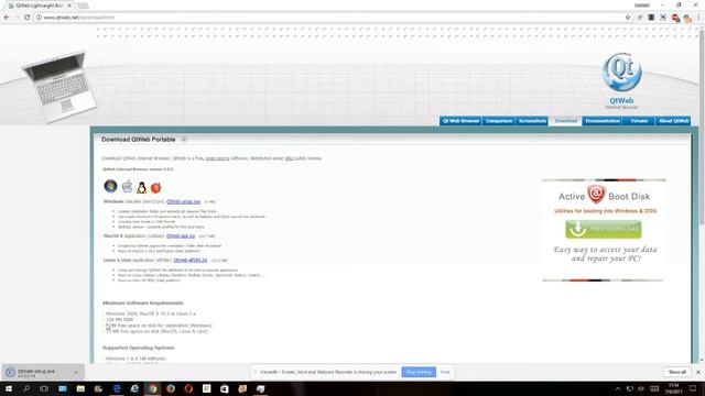 QtWeb Installation Request смотреть онлайн