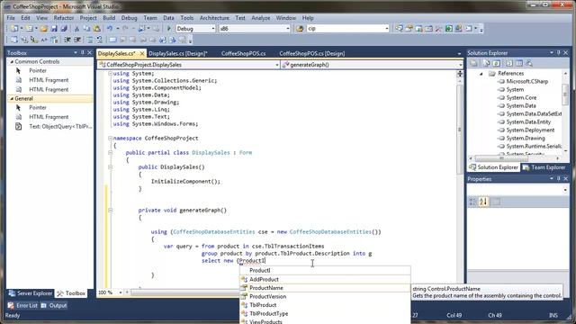 Part 9 - Creating a graph of products sold смотреть онлайн