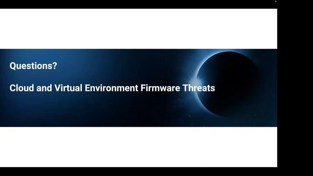 Threat Briefing: Introduction to Cyber Supply Chain Threats and the Weaponisation of Firmware смотреть онлайн