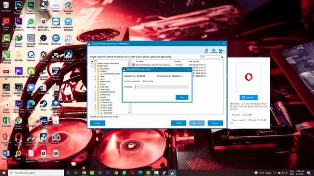 Cara Kembalikan Data Hilang dari Flashdisk Rusak / Partisi RAW (Windows 11/10/8/7) смотреть онлайн