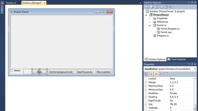Create a Picture Viewer in C# - Video 3 смотреть онлайн