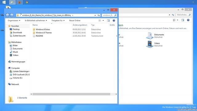 Windows 7: Windows 8 Visual Style смотреть онлайн