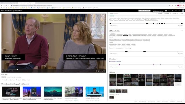 Empowering media workflows with AI and Azure Cognitive Services смотреть онлайн
