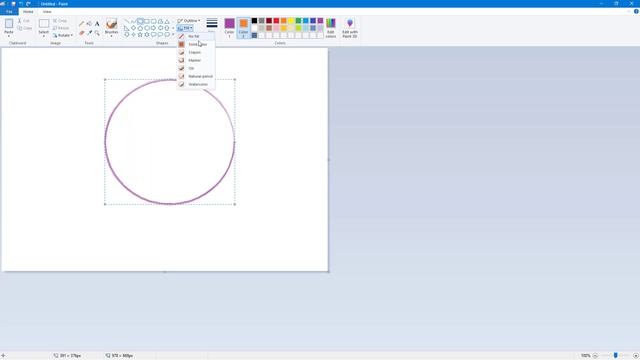 MS Paint Tutorial - Lesson 16 - Fill Color Options смотреть онлайн