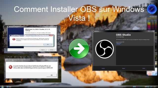 Comment Installer OBS sur Windows Vista ! смотреть онлайн