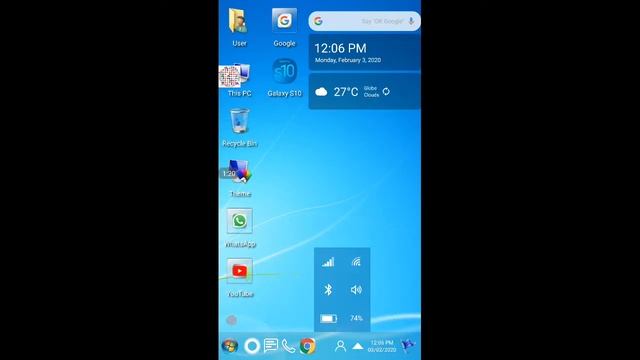 How to install windows 10 launcher on Android - NO ROOT 2020 смотреть онлайн