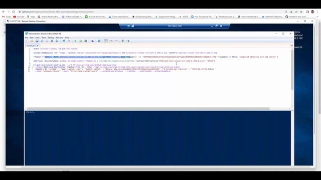 Using PowerShell script Setup Self-hosted Windows GitHub Actions Runner on AWS EC2 in Private Subne смотреть онлайн