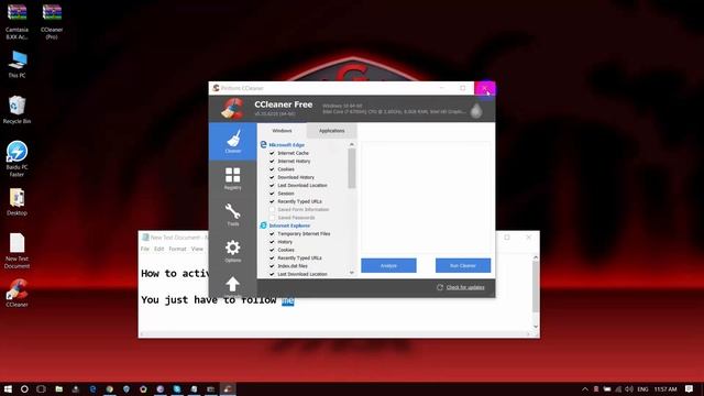 CCleaner Professional + Activation 2017 смотреть онлайн