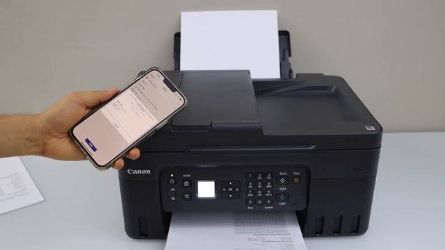 How To Scan & Print, With The Canon Pixma G4470 Mega Tank Photo Printer ? смотреть онлайн