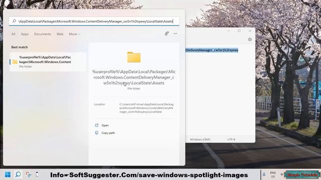 How To Save Windows Spotlight Images On Windows 11/10 To Set As Desktop Background Wallpaper? смотреть онлайн