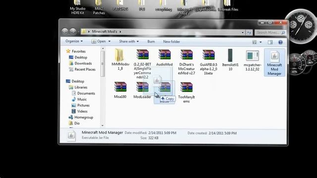 Minecraft 1.1.0 - How To Install Too Many Items Mod