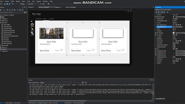 HTML Style Items in WIndows Forms Visual C# смотреть онлайн