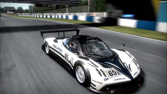 Zonda R Donington GP - NFS SHIFT смотреть онлайн